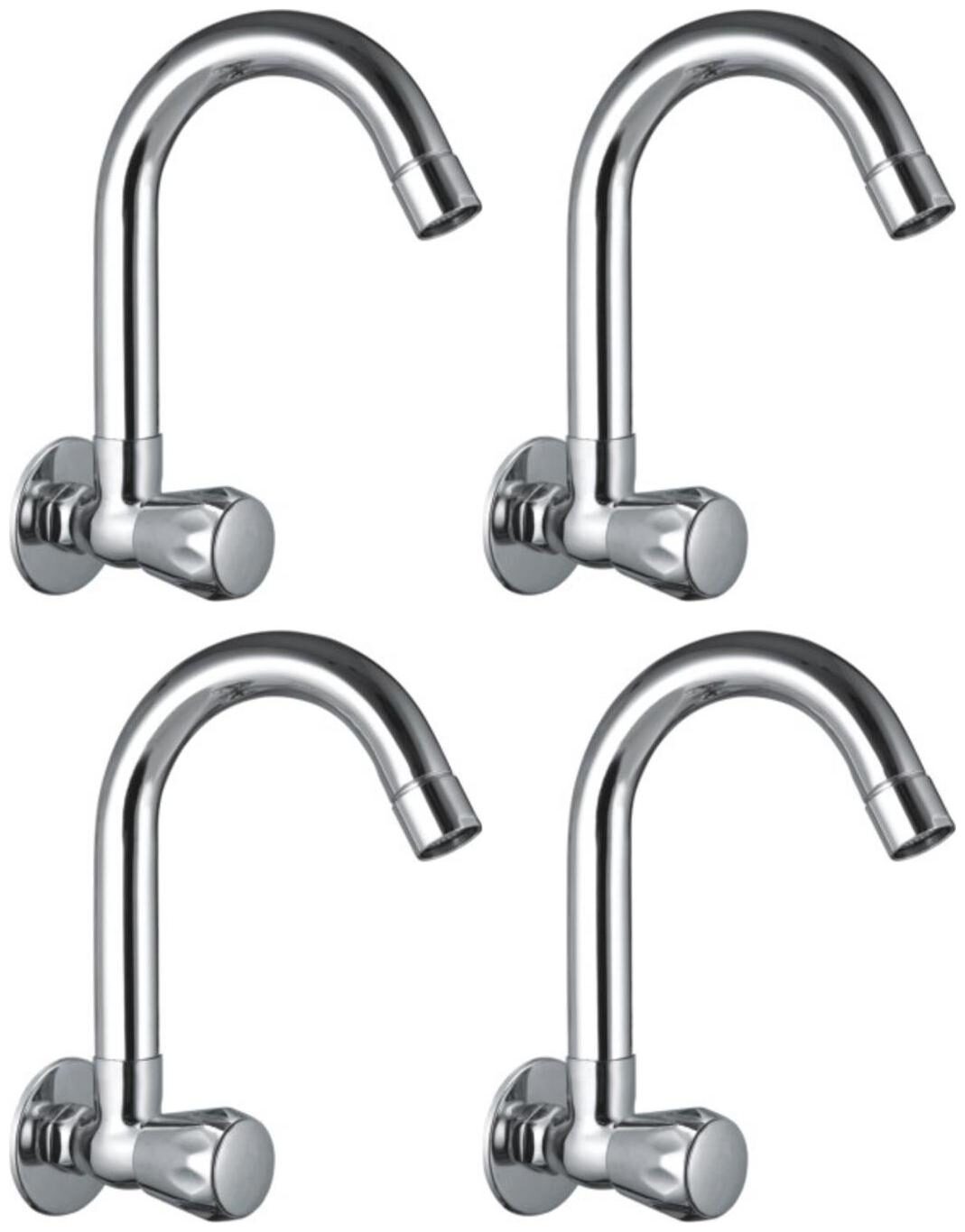 

Snowbell Wall Mount Brass Wall Taps ( Knob Controlled )