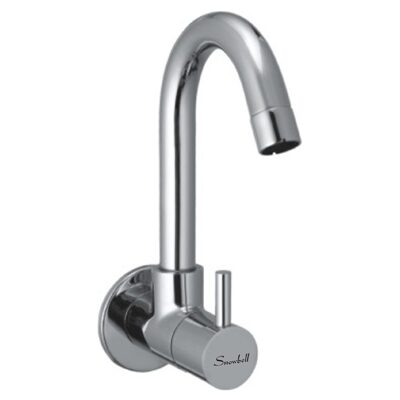 

Snowbell Wall Mount Brass Wall Taps ( Handle Controlled )