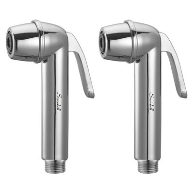 

Snowbell Wall Mount Abs Health Faucets ( Push Controlled )