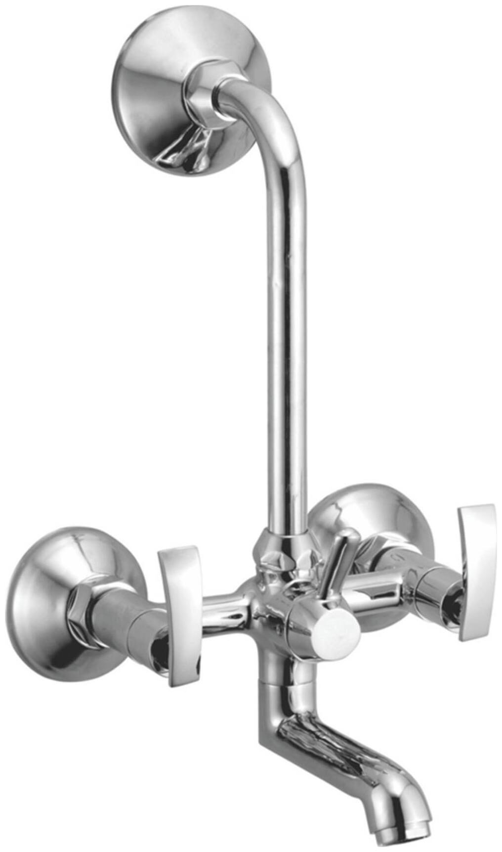 

Snowbell Wall Mount Brass Wall Mixers ( Handle Controlled )