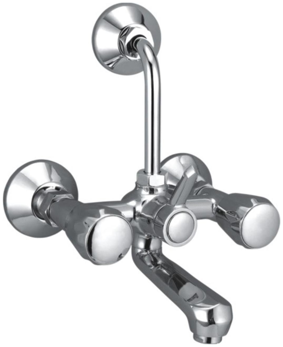 

Snowbell Wall Mount Brass Wall Mixers ( Knob Controlled )