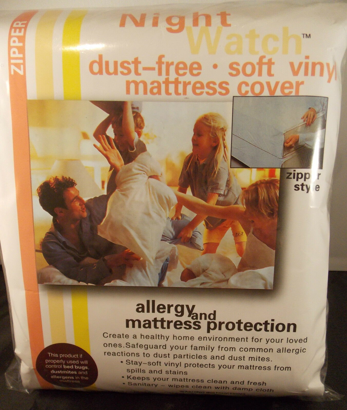 

SOFT VINYL MATTRESS COVER----QUEEN 9 HEIGHT----W ZIPPER---A TOP SELLING ITEM