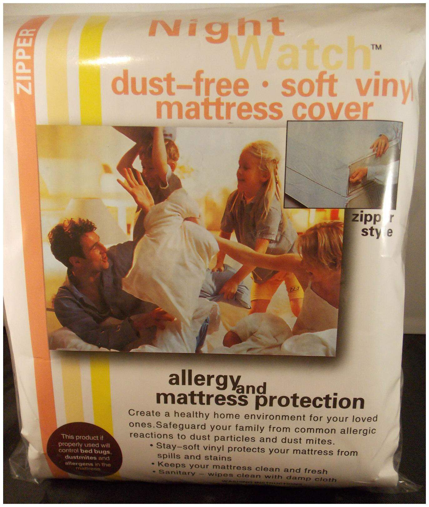 

SOFT VINYL MATTRESS COVER-TWIN SINGLE 9 MATTRESS HEIGHT-COVER HAS ZIPPER