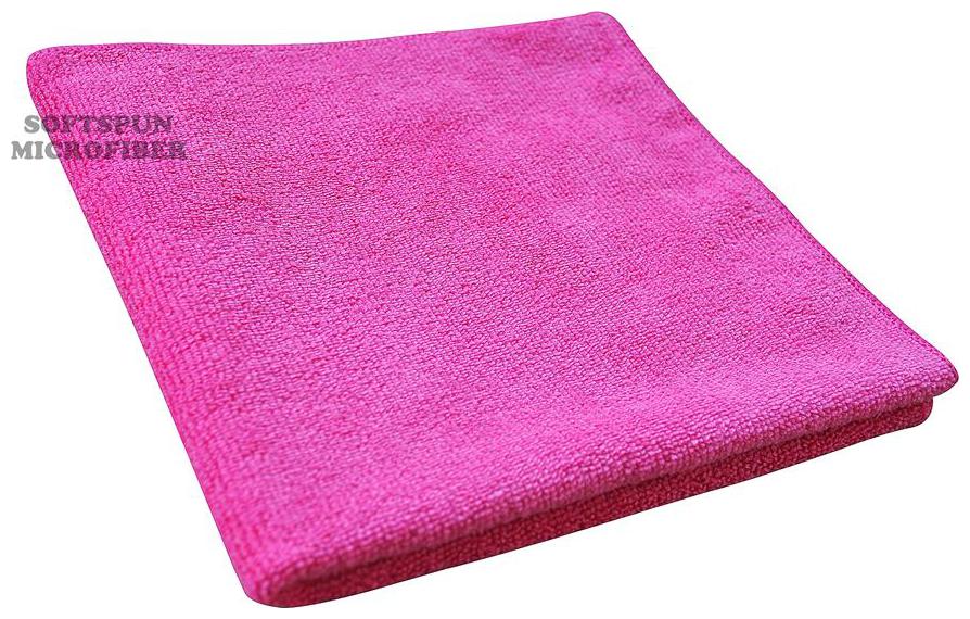 

SOFTSPUN 340 GSM Microfiber Face Towel ( 1 Piece Pink )