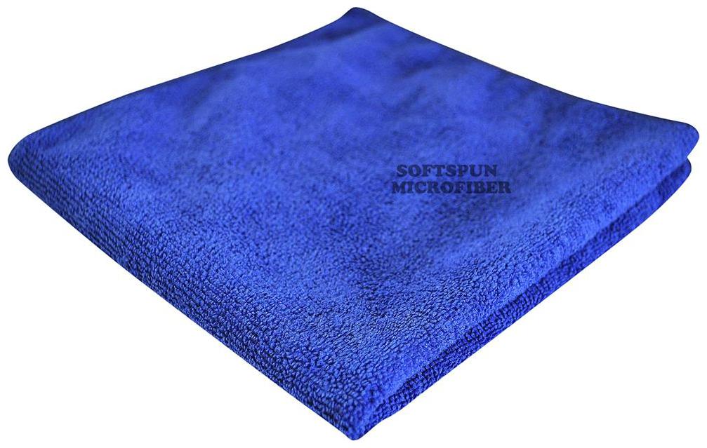 

SOFTSPUN 340 GSM Microfiber Face Towel ( 1 Piece Blue )