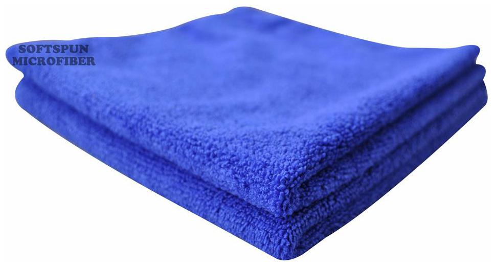 

SOFTSPUN 340 GSM Microfiber Hand Towel ( 2 Pieces Blue )