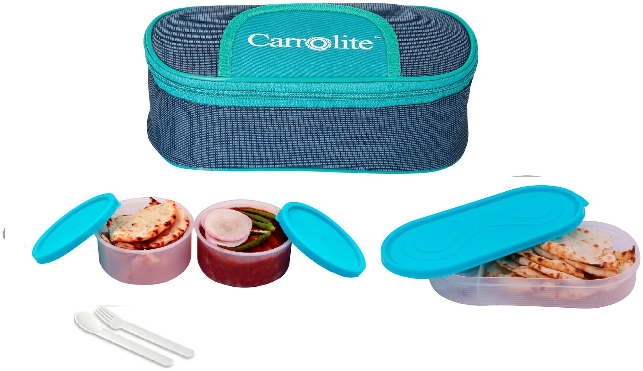 

Carrolite Assorted Lunch box ( Set of 1 750 ml )