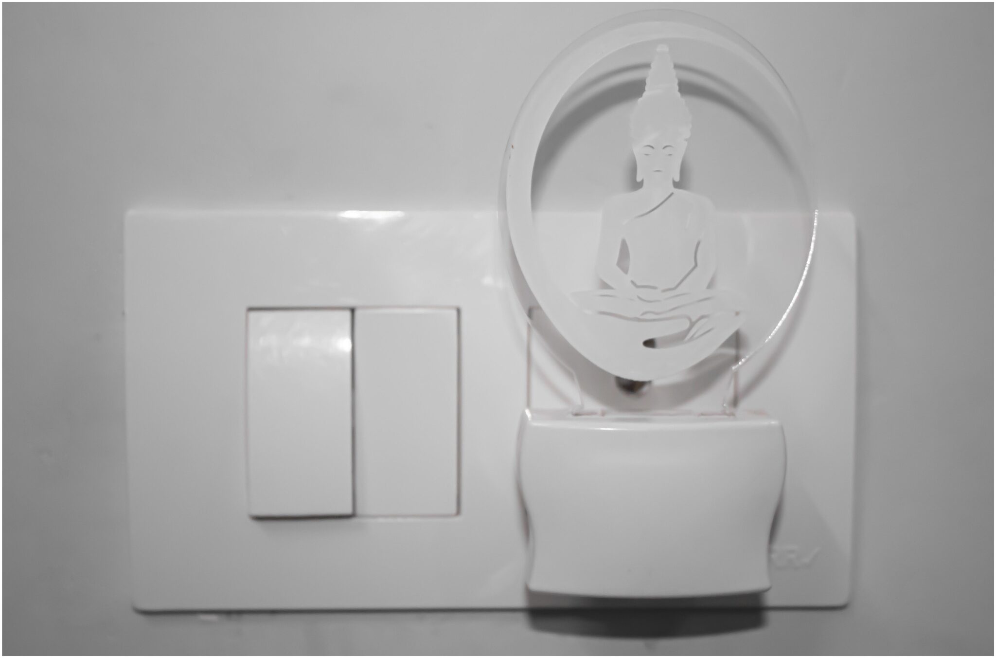

Somil 3D Illusion ShivaJi LED Night Lamp
