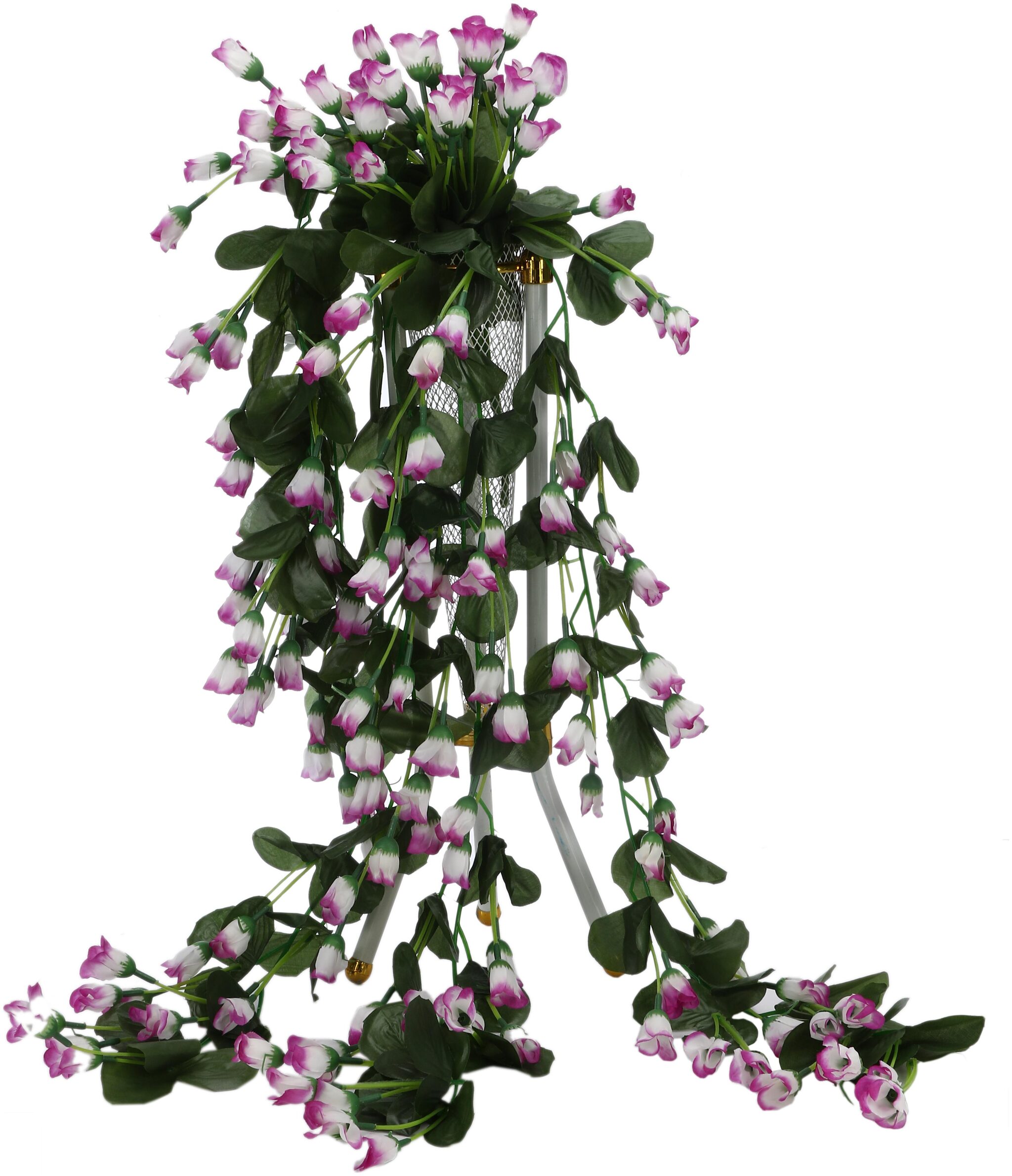 

Somil Beautiful Attractive Flowers Shade With Green Leaves Of Fabric Decorative Giftable (Sign Of Love Care Peace)
