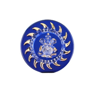 

Somil Blue Blessing Ganesha On Table Top Wall Hanging-HY