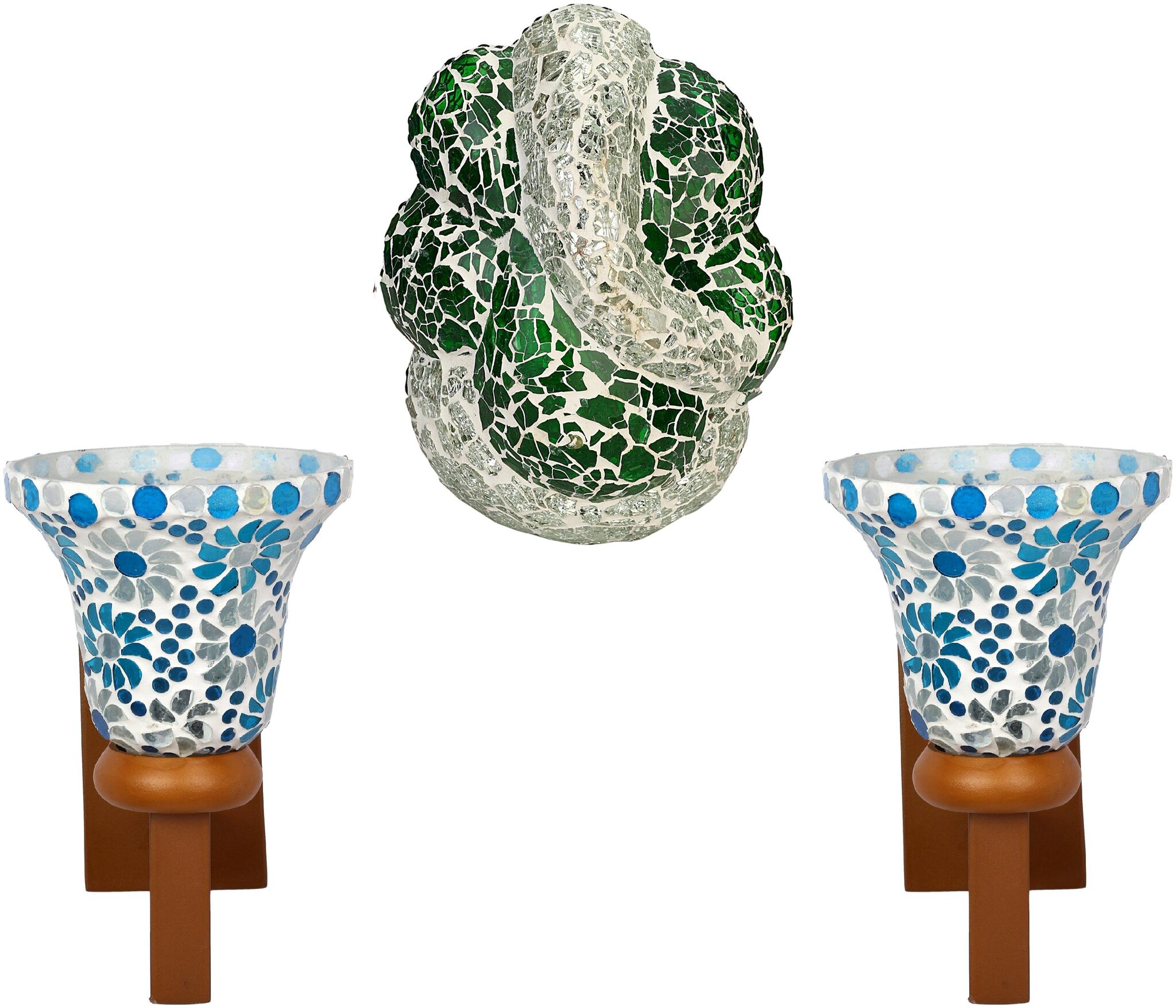 

Somil Colorful Designer Decorative Mosaic Wall Lamp s For Concept Decoration light (With all Fiting And Fixures) KC177
