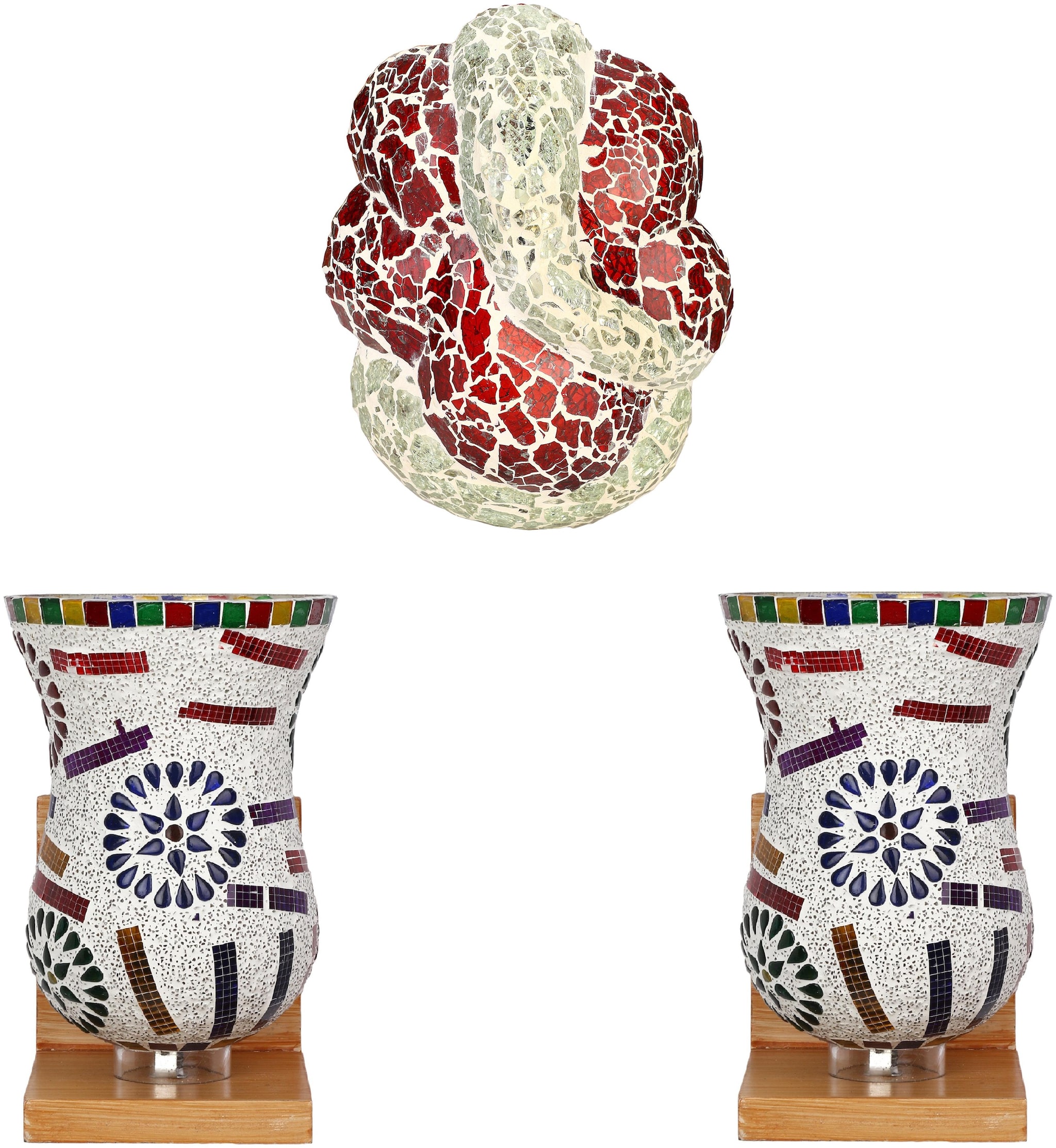 

Somil Colorful Designer Decorative Mosaic Wall Lamp s For Concept Decoration light (With all Fiting And Fixures) KC30