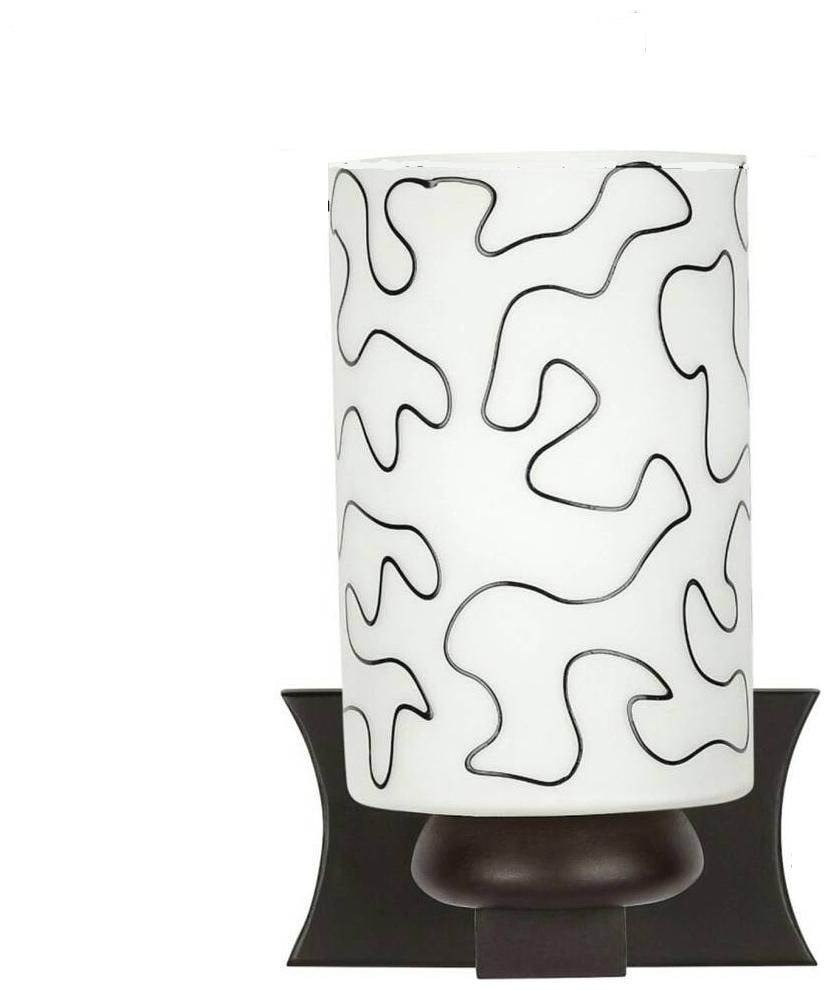 

Somil Colorful Decortive Scone Glass Wall Lamp Light With Stylish Wooden Fitting