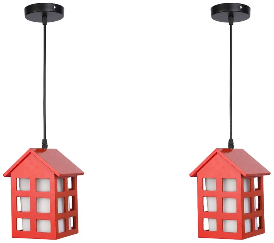 

Somil Colorful Pendant Hanging Ceiling Lamp Light Of Wood All Fitting