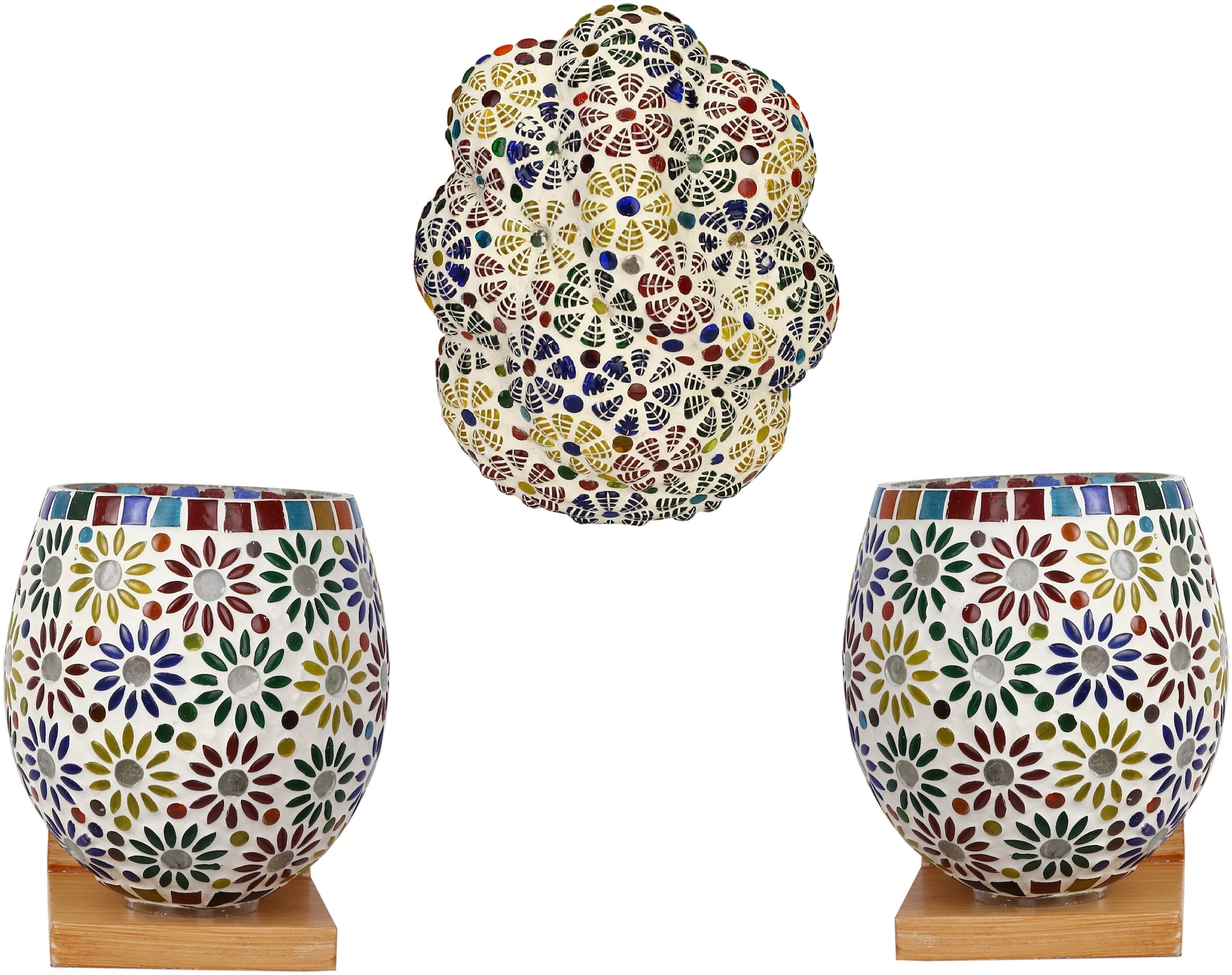 

Somil Colorful Designer Decorative Mosaic Wall Lamp s For Concept Decoration light (With all Fiting And Fixures) KC15
