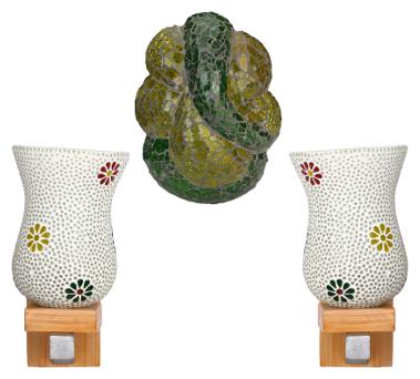 

Somil Colorful Designer Decorative Mosaic Wall Lamp s Combo Set For Concept Decoration light (With all Fitting And Fixtures)
