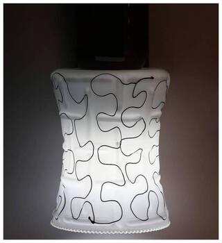 Somil Colorful Decorative Scone Glass Wall Lamp Light With Stylish Wooden Fitting