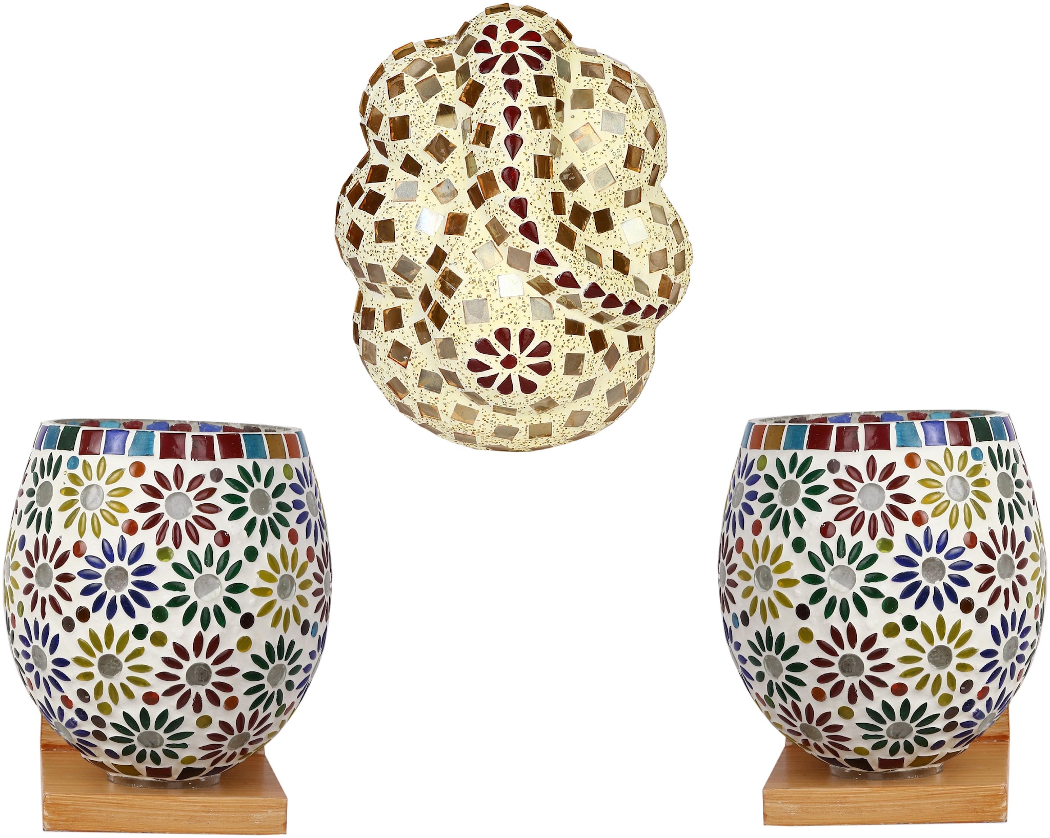 

Somil Colorful Designer Decorative Mosaic Wall Lamp s For Concept Decoration light (With all Fiting And Fixures) KC16