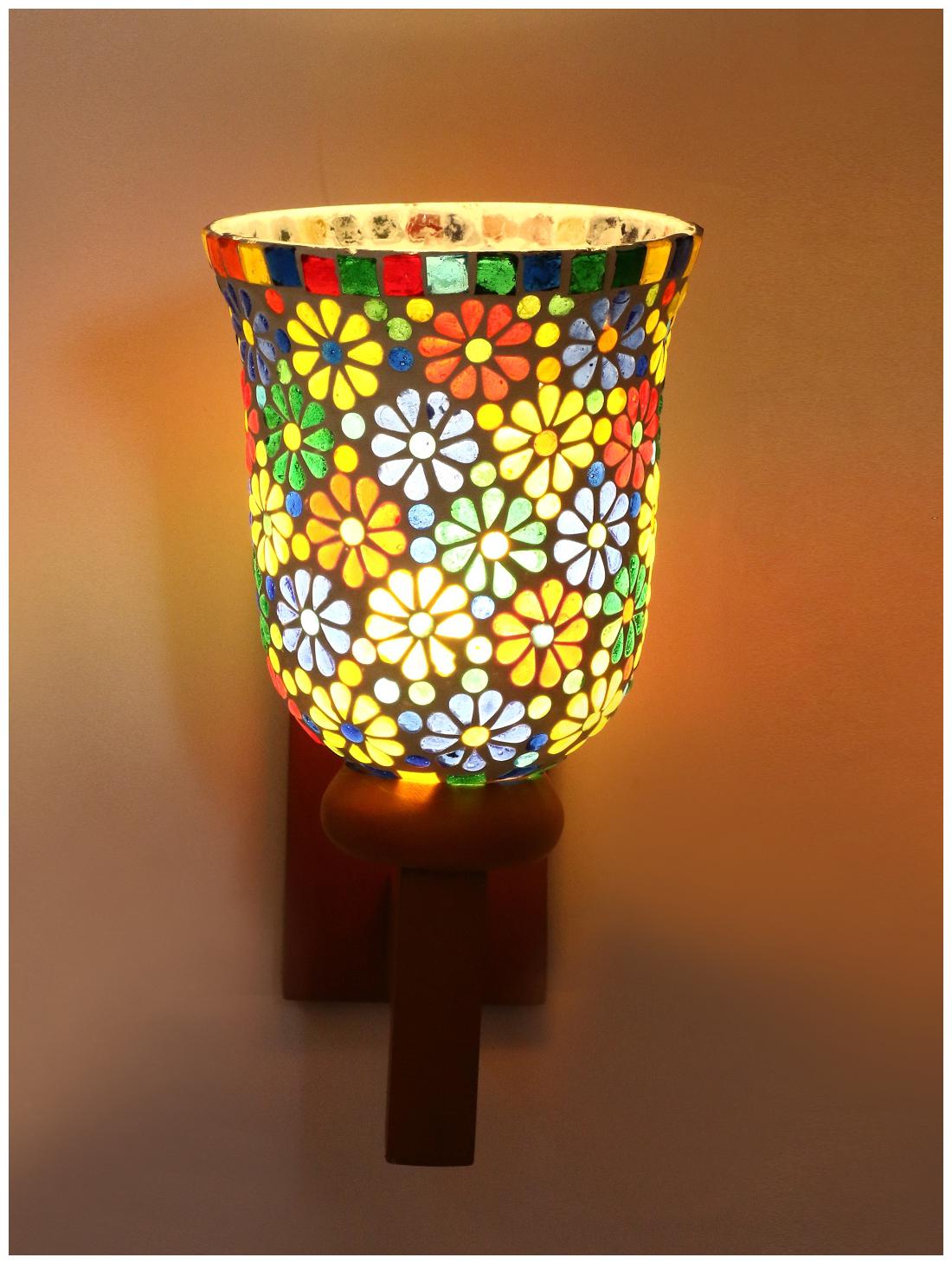 

Somil Colorful Decorative Mosaic Wall Lamp BA19
