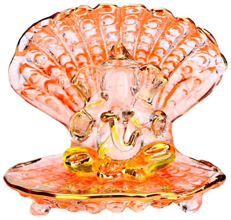 

Somil Crystal Seashell Blessing Ganesha