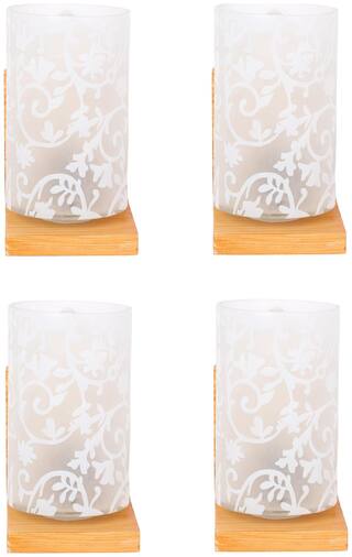 Somil Designer Glass Wall Lamp (Colorful;Hand Decorative) WH2 (Set Of 4)