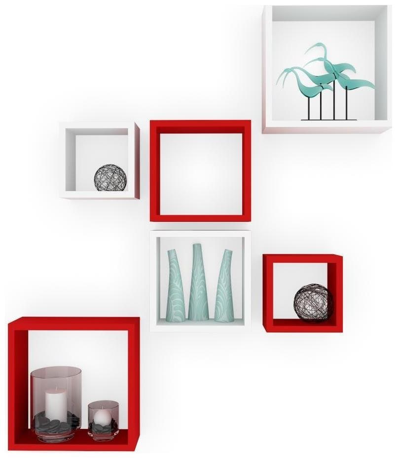 

Somil Designer Decorative Useful Square Wall Shelf-WS16