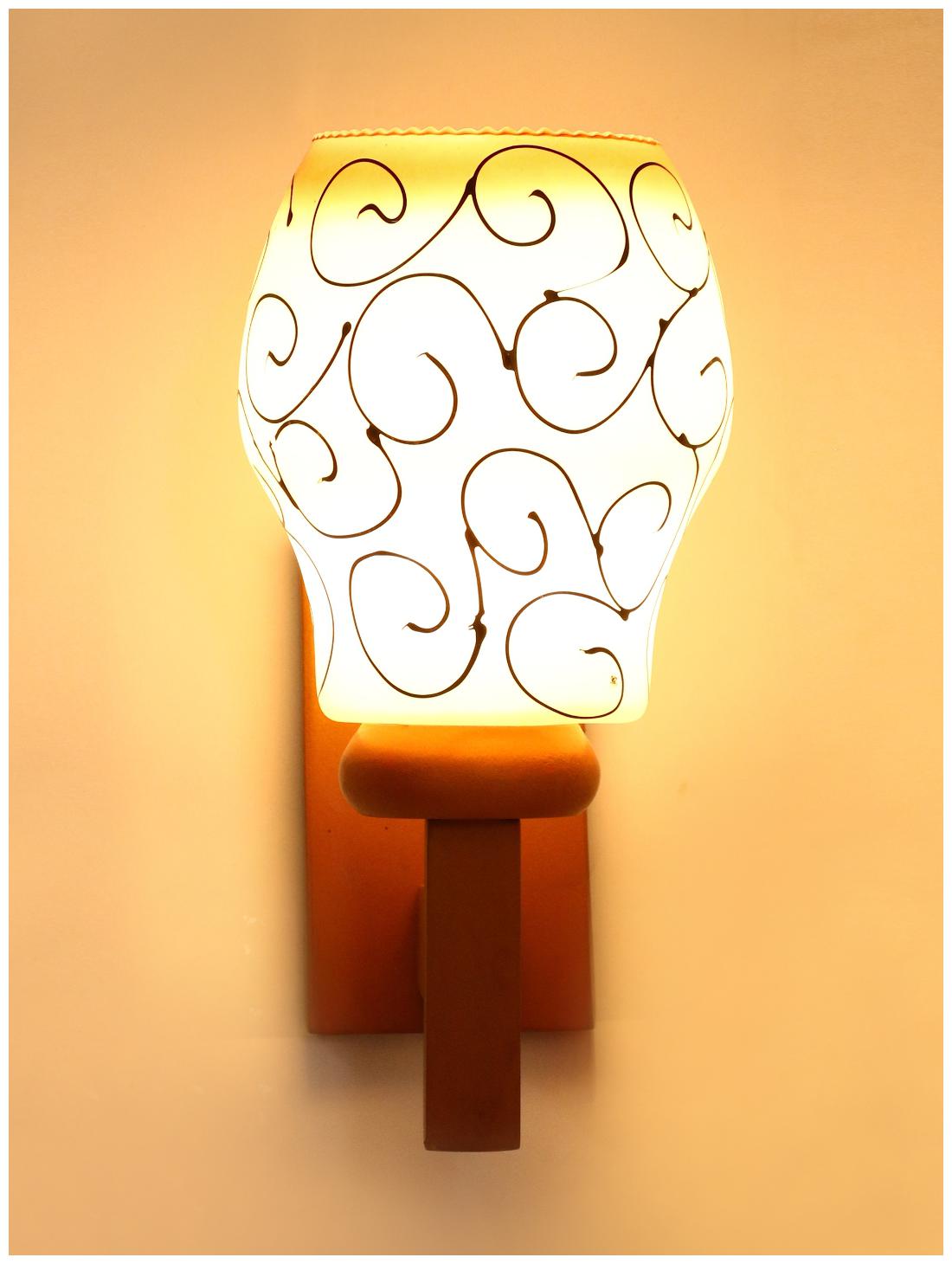 

Somil Designer Glass Wall Lamp (Colorful Hand Decorative) WH24