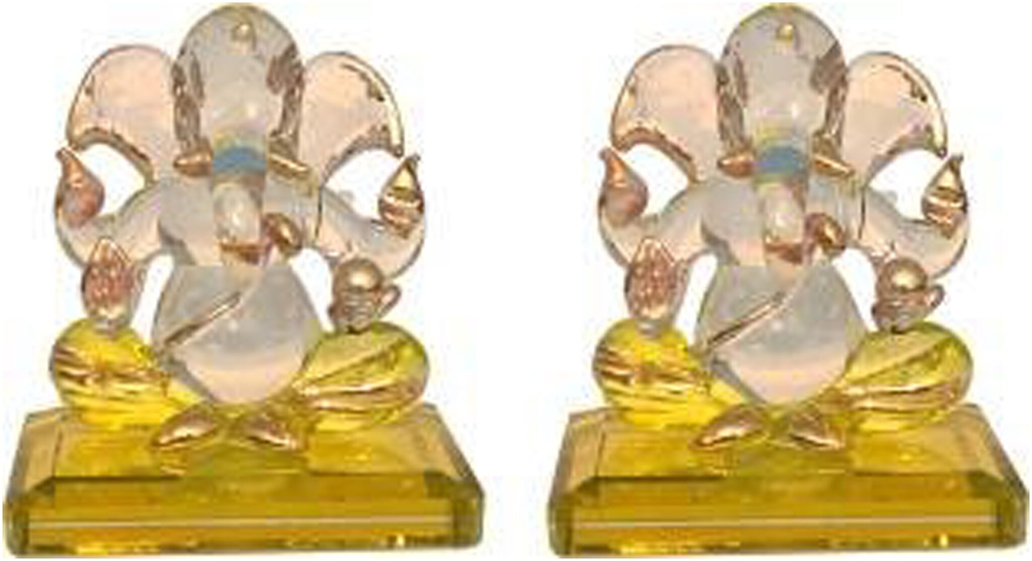 

Somil Designer Stylish One Showpieces Crystal Glass