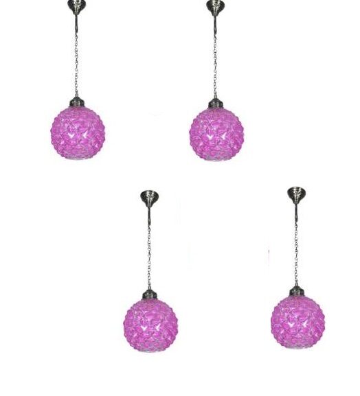 

Somil Funky Stylish Decorative Hanging Pendent Ceiling Lamp Light (Set Of Four)