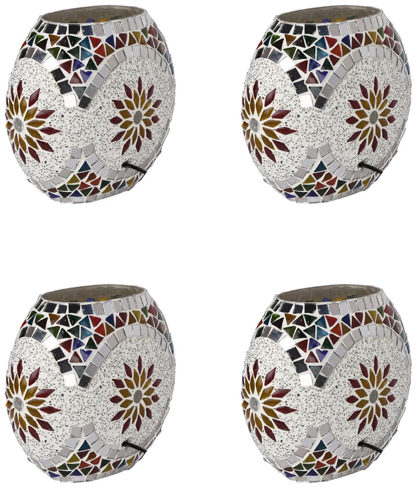 

Somil Hand Decorative Colorful Oval Shape Table Lamp