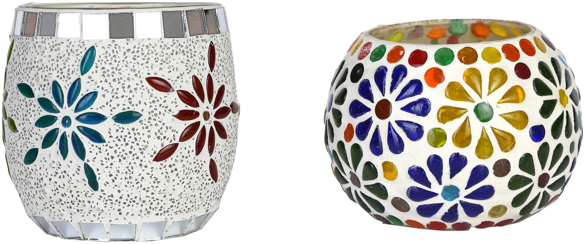 

Somil Glass Red Tea light holder