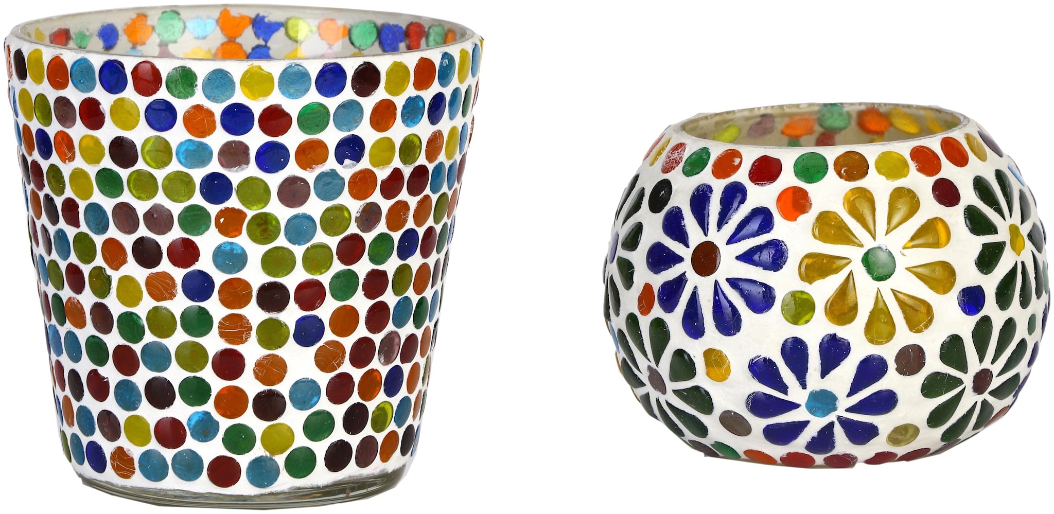 

Somil Glass White Tea light holder