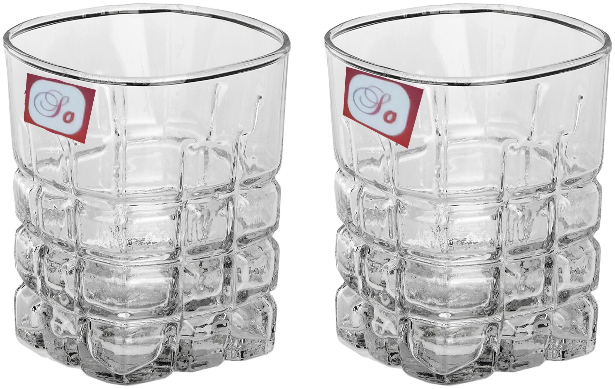 

Somil Multi-Purpose Beaver Tumbler Drinking Glass Set for Home Use (Set Of 2)