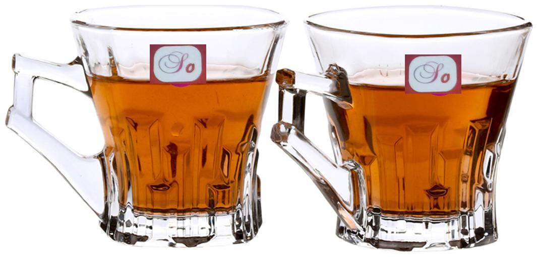 

Somil New Design Style Glass Tea Cup Set Of 2-Cp44