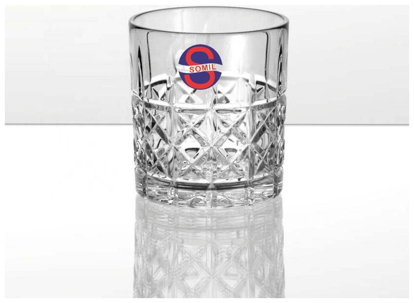 

Somil New Stylish Transparent Drinking Glass (Set Of 1) Clear 240ml
