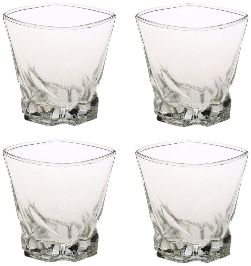 

Somil New Stylish Designer Baverage Tumbler Multipurpose Clear Glass (Set Of 4)-GZ69