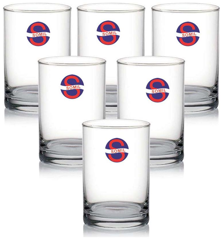 

Somil New Stylish Transparent Drinking Glass (Set Of 6) Clear 290ml