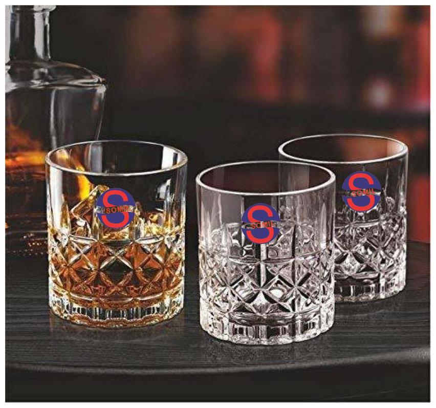 

Somil New Stylish Transparent Drinking Glass (Set Of 3) Clear 240ml