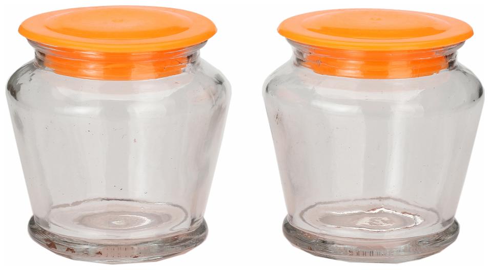

Somil 150 ml Transparent Glass Container Set - Set of 2