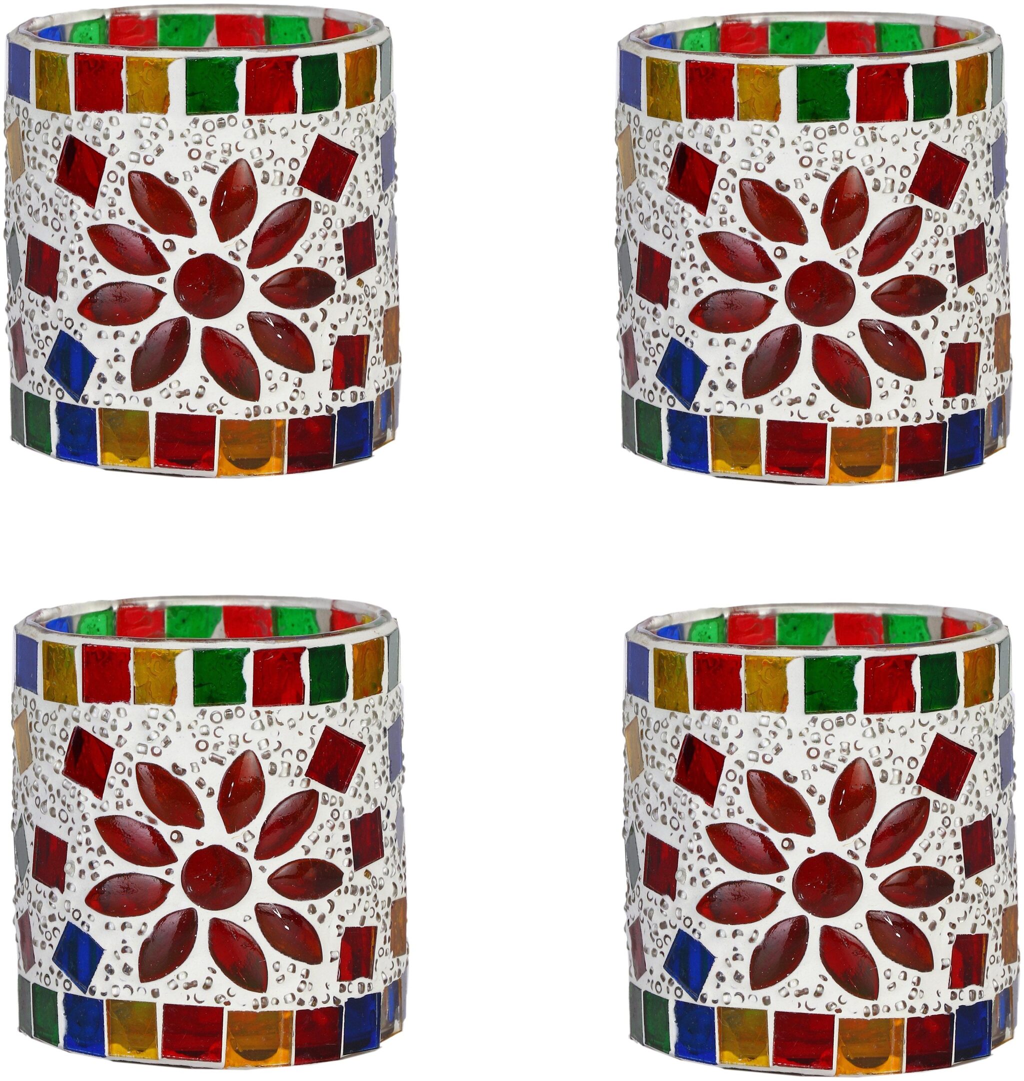 

Somil Glass Multi Candle holder
