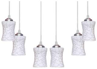 Somil Pendant Hanging Ceiling Light Of Stylish  and Decorative Three Glass Shade Lamp