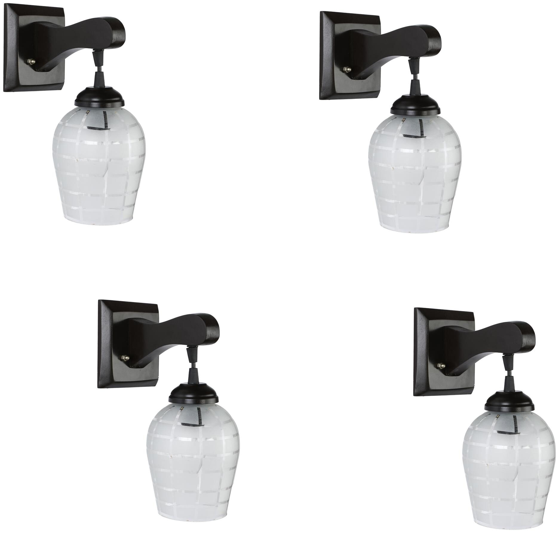 

Somil Pendant Decorative LED Wall Lamp Light Transparent Set Of 4