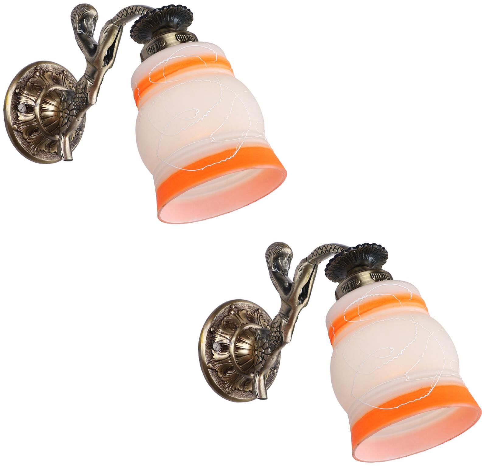

Somil Sconce Wall Lamp Light With Fairy Fitting And Decorated Colorful Shade