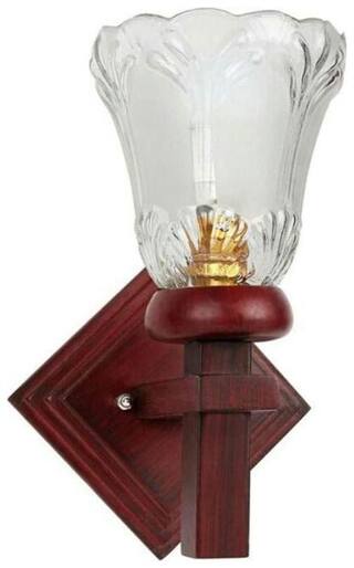 Somil Stylish & Attractive Colorful Secone Wall Lamp Light With Designer Wooden Fitting DC07