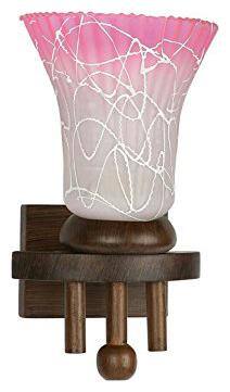 Somil Stylish & Attractive Colorful Secone Wall Lamp Light With Designer Wooden Fitting DC20