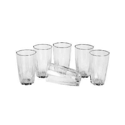 

Somil Stylish Shape Self Designer Multipurpose Glass Design No-v25 Set Of 6