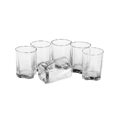 

Somil Stylish Shape Self Designer Multipurpose Glass Design No-pf2 Set Of 6