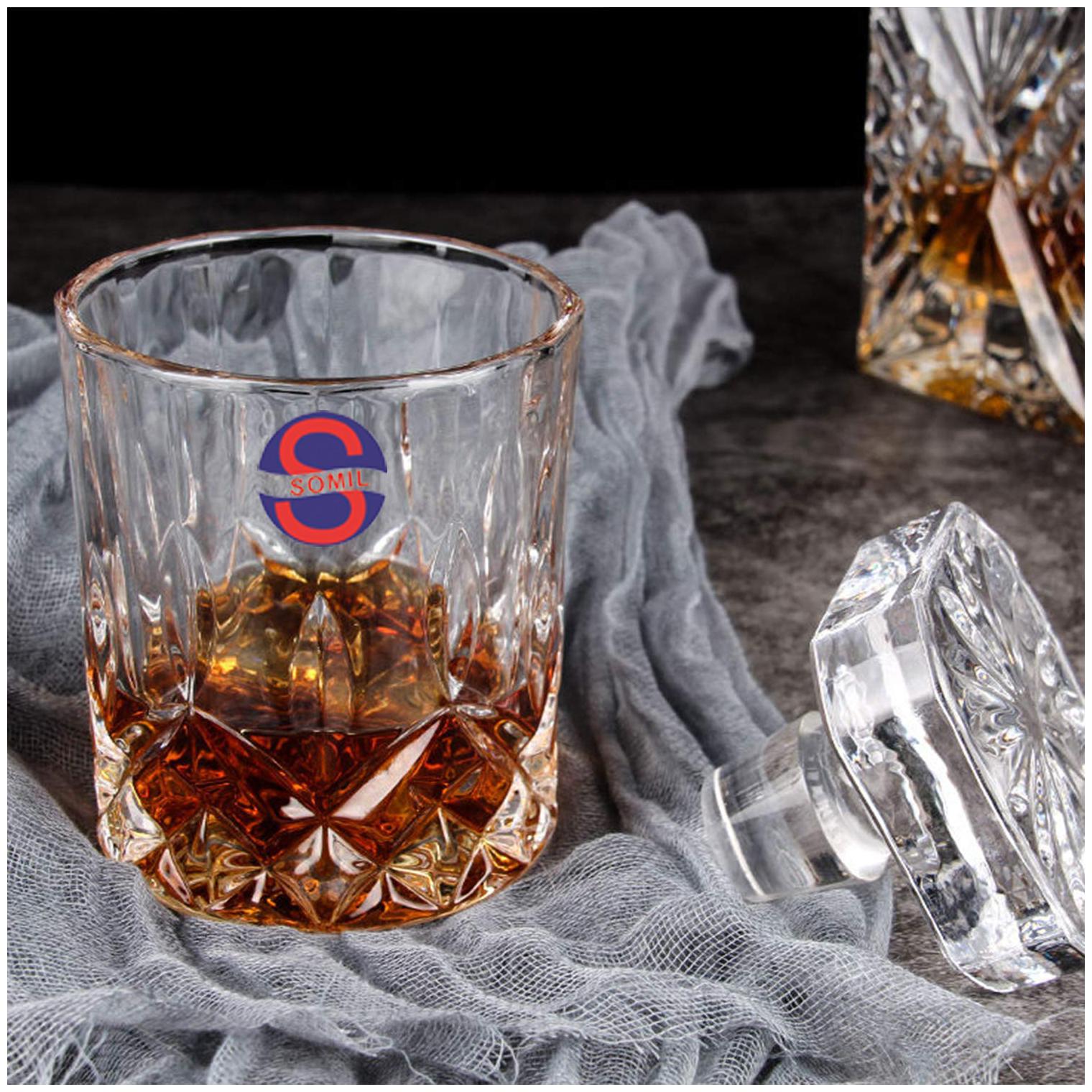 

Somil Transparent Stylish Multi Purpose Glass Clear Beverage Tumbler Set Of 1