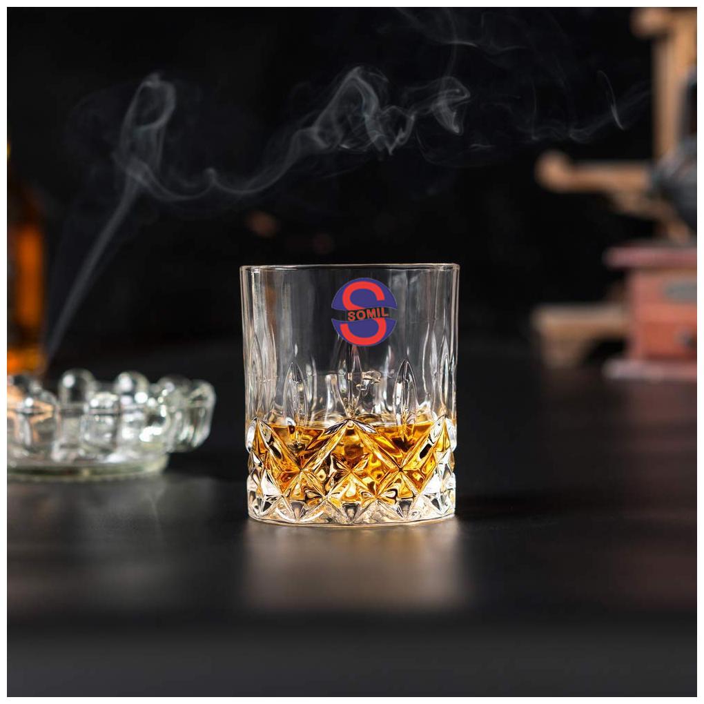 

Somil Transparent Stylish Multi Purpose Glass Clear Beverage Tumbler Set Of 1