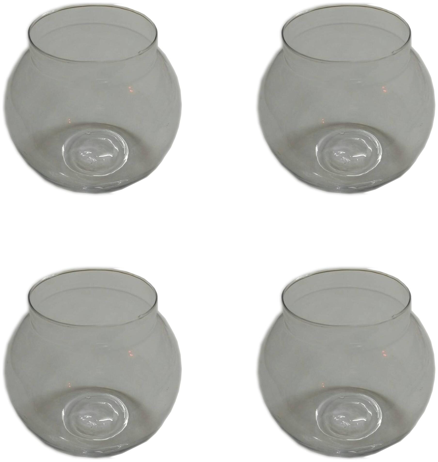 

Somil Transparent Round Glass Fish Pot